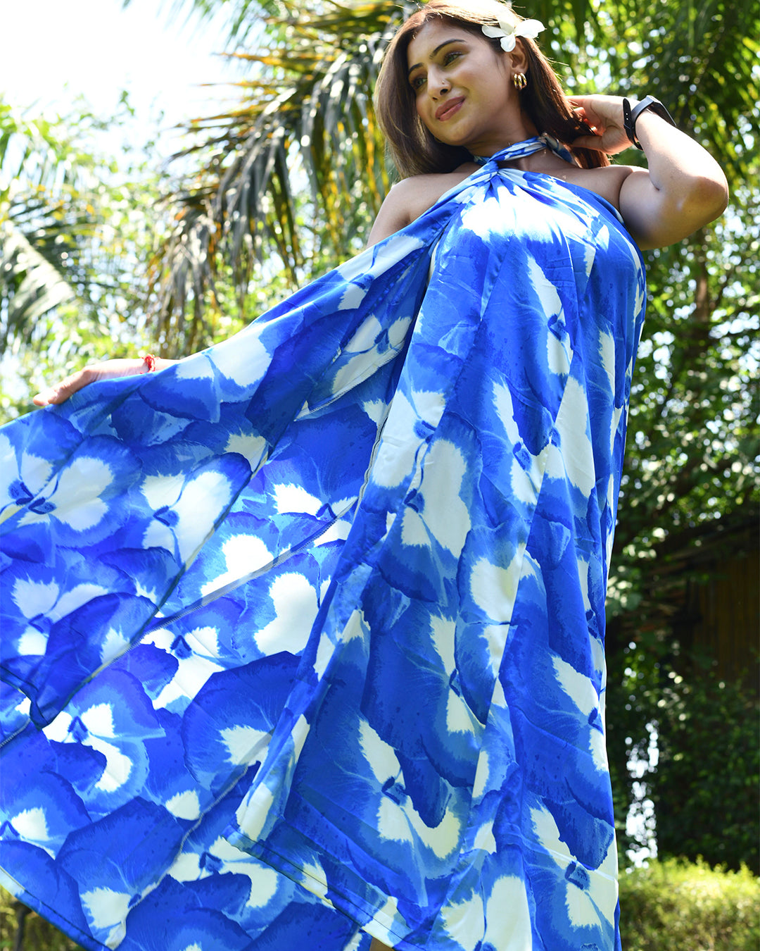 Show Skirt to Dress - Aegean Bloom