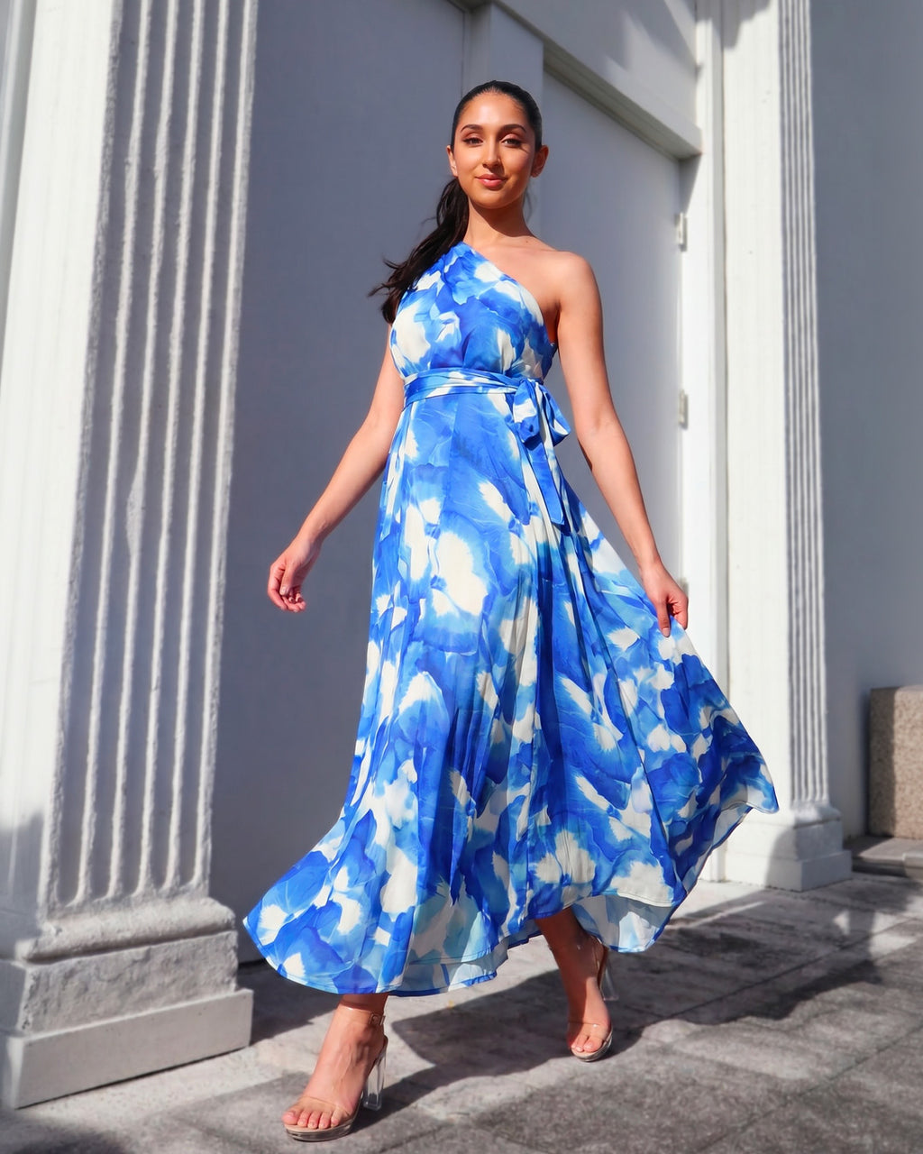 Show Skirt to Dress - Aegean Bloom