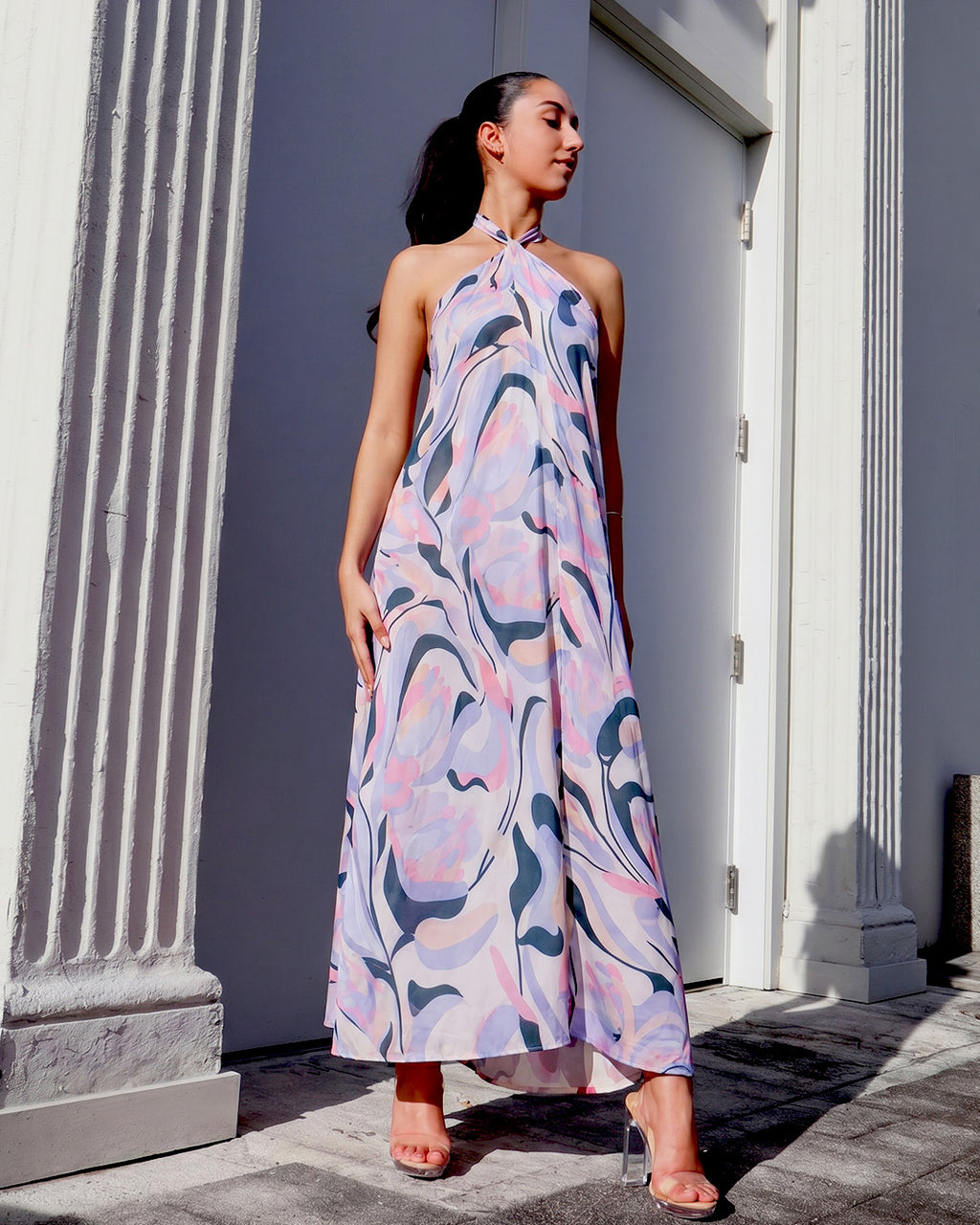 Show Skirt to Dress - Aegean Bloom