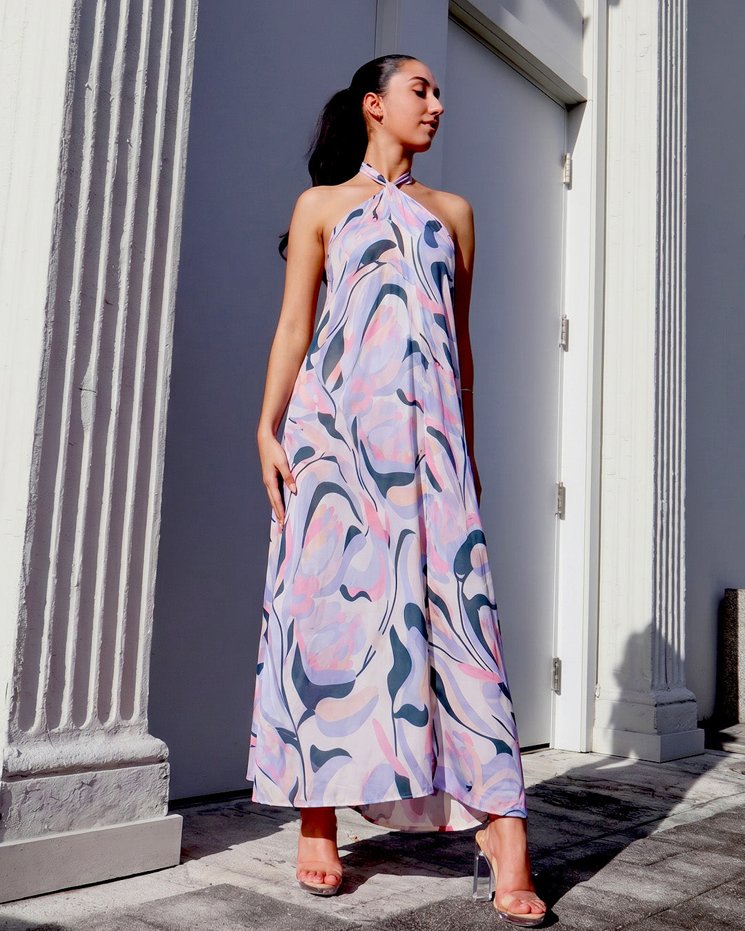 Show Skirt to Dress - Aegean Bloom