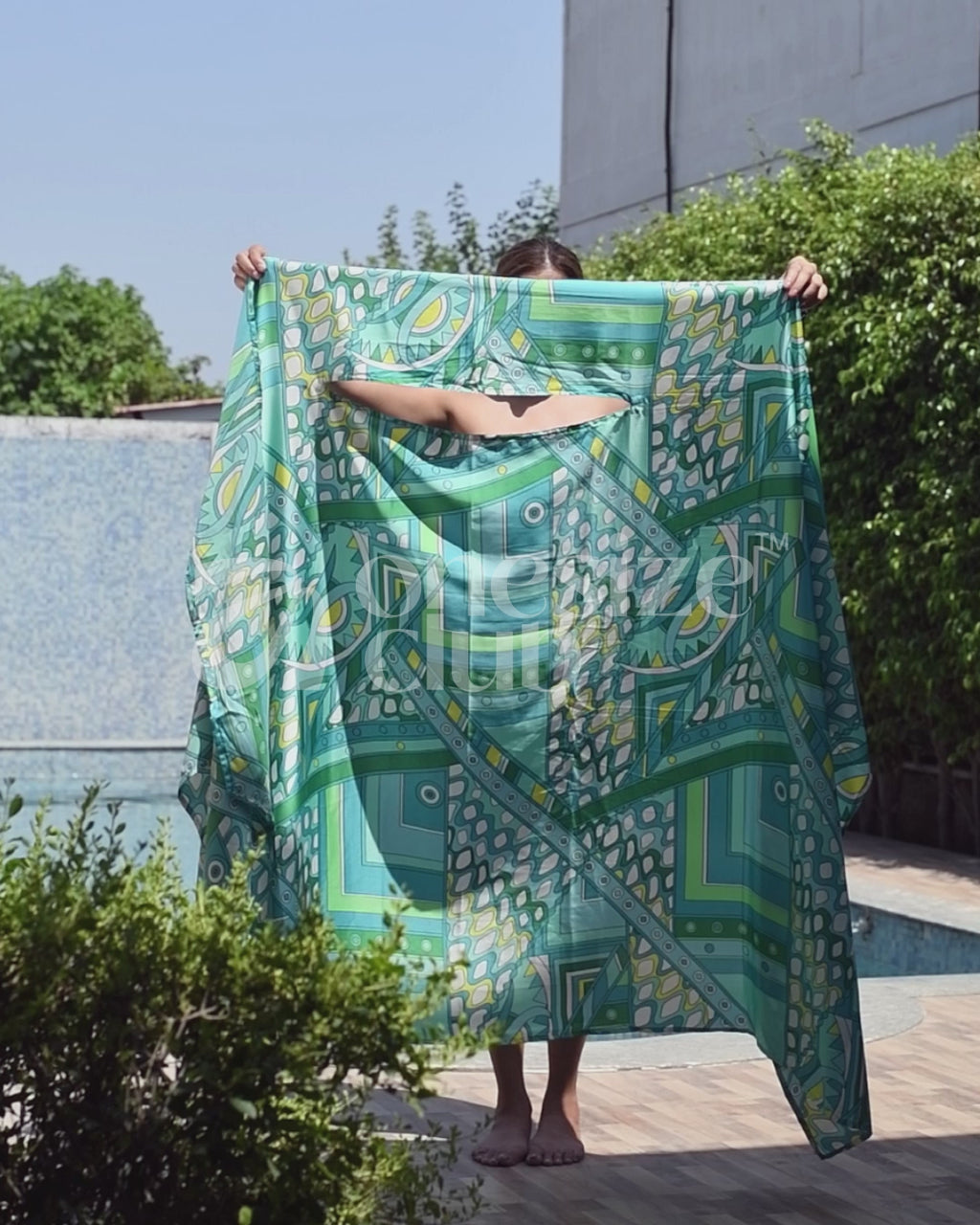 Multiway Cover-up - Mosaic Tide